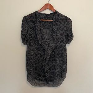 Talula Babaton 100% Silk Tinsley Blouse